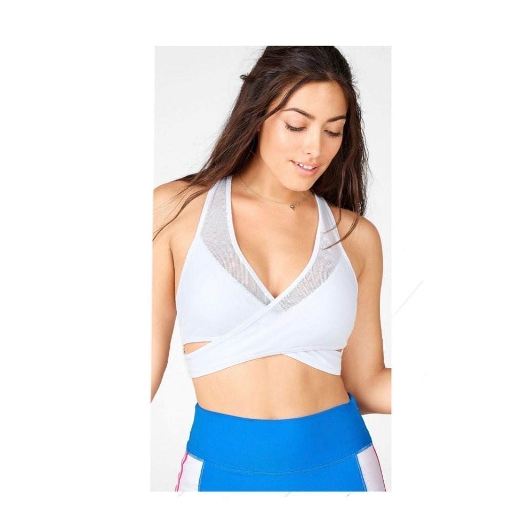Fabletics Faye Medium Impact‎ Sports Bra M Activewear Gym Running Cross Training